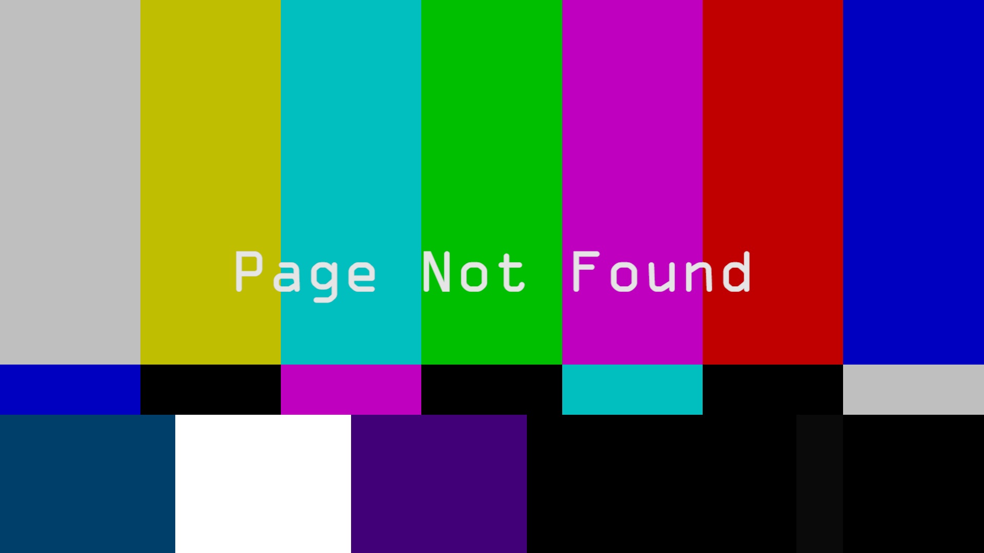 Page Not Found
